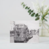 OTR-autowrakken briefkaart 1951 Vroege capaciteit (Staand voorkant)