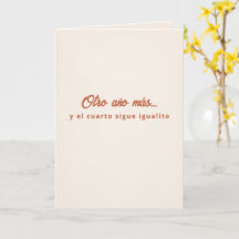 Otro Año y El Cuarto Igualito Verjaardag