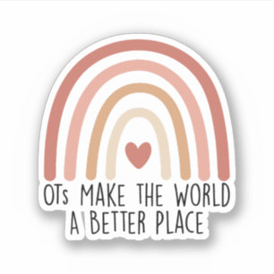 OT's maken de wereld een betere plek, Beroeps Sticker
