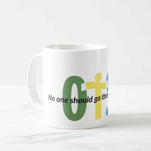 OTS mug personne ne devrait passer par ceci seul (Devant gauche)