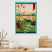 Otsuki Fields ~  Japans Poster (Keuken)
