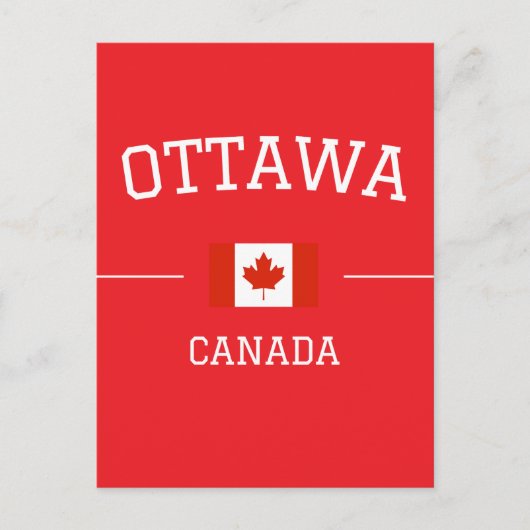 Ottawa Briefkaart (Voorkant)