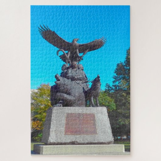 Ottawa Cabadian Memorial Legpuzzel (Verticaal)