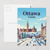 Ottawa, Canada Briefkaart (Voorkant / Achterkant)