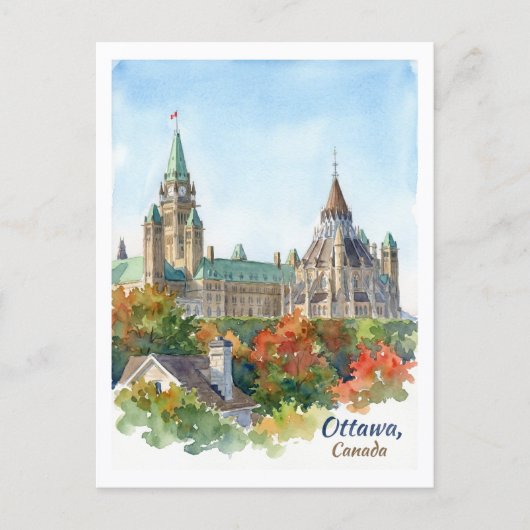 Ottawa, Canada. Carte postale (Devant)