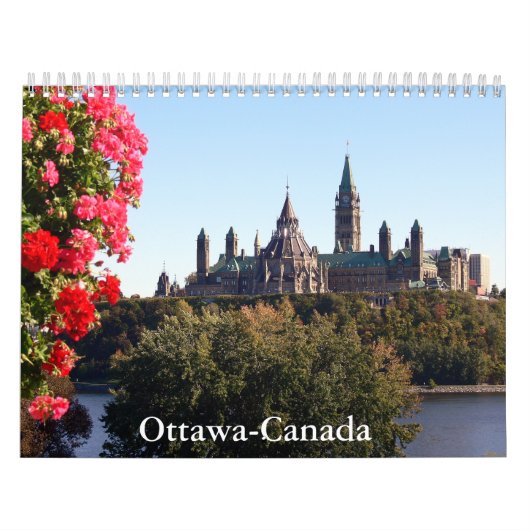 Ottawa-Canada kalender (Hoes)