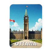 Ottawa Canada Reizen Magneet (Verticaal)