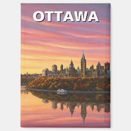 Ottawa Canada Reizen Magneet
