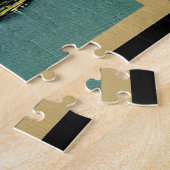 Ottawa Canada Vintage Travel Legpuzzel (Zijkant)