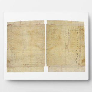 Ottawa Chippewa Wyandot Potawatomi Indiaas Verdrag Fotoplaat