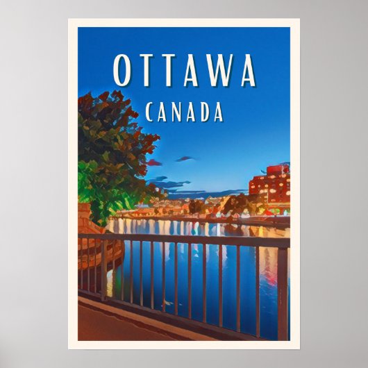 Ottawa: Dynamische hoofdstad van Canada Poster (Voorkant)