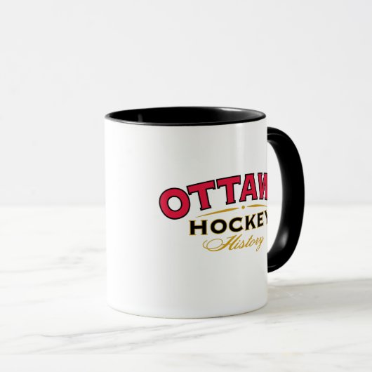 Ottawa Hockey Geschiedenis Combo Mok (Voorkant rechts)
