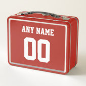 Ottawa Hockey Red Lunch Box (Achterkant)