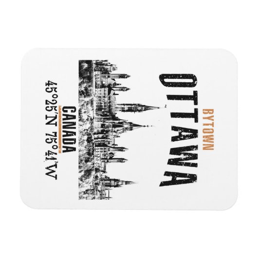 Ottawa Magneet (Horizontaal)