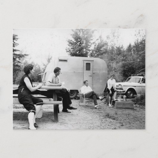  Ottawa National Forest Camping, Michigan Briefkaart (Voorkant)