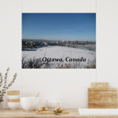 Ottawa Nederland Skyline Fotografie Poster (Keuken)