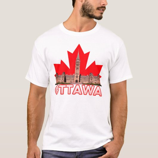 Ottawa, Ontario T-shirt (Voorkant)