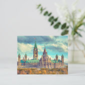 Ottawa Parlement Hill Ontario Canada Carte postale (Debout devant)