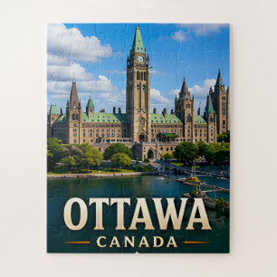 Ottawa Parliament Hill en Canadees erfgoed Legpuzzel