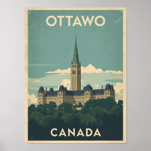 Ottawa Reizen Poster