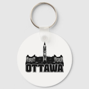 Ottawa Skyline Sleutelhanger
