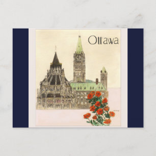 Ottawa Travel Briefkaart