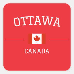 Ottawa Vierkante Sticker