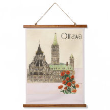 Ottawa Wall Print hangend wandtapijt
