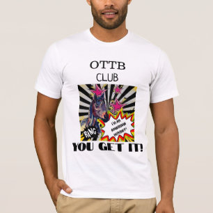 OTTB CLUB, JE SNAPT HET! T-SHIRT