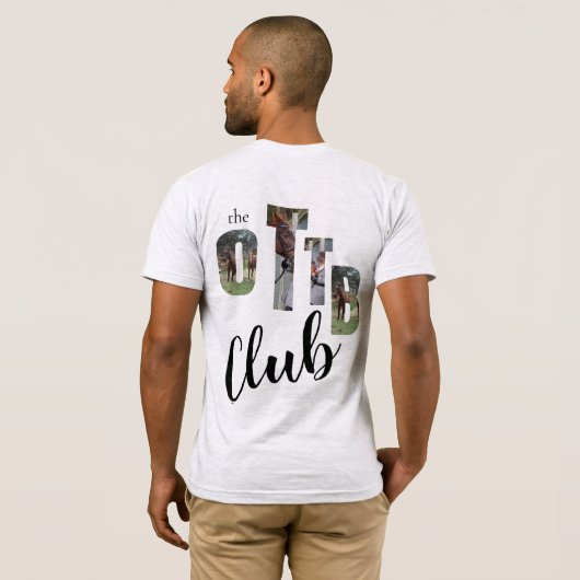 ottb club  t-shirt (Achterkant volledig)