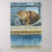 Otter Adventure Poster (Voorkant)