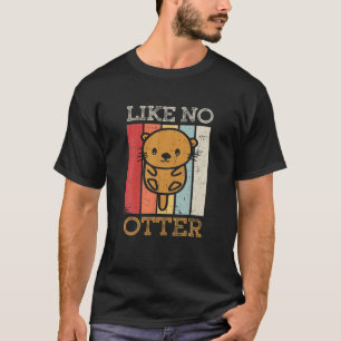Otter als geen Otter Retro Otter T-shirt