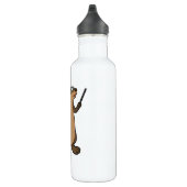 Otter als leraar met boek en wijzer waterfles (Rechts)