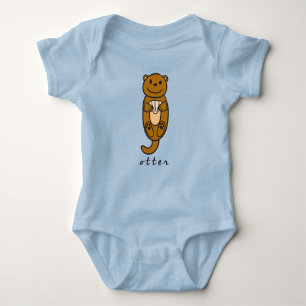 Otter Baby BodySuit of One-Piece (met basis)