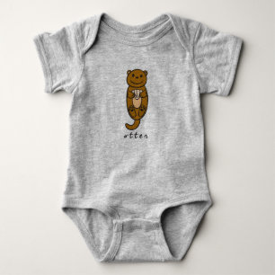 Otter Baby-pak of één stuk (geen basis) Romper
