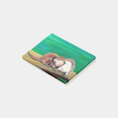Otter Best Friends Painting Post-it® Notes (Schuin)