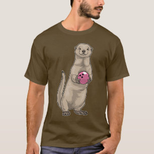 Otter Bowling bal T-shirt