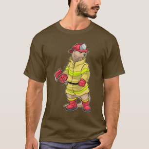Otter Brandweerman As Brandweer T-shirt