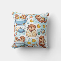 Otter Bubbelbad Worpkussen