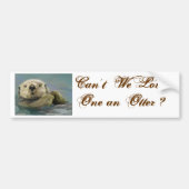 Otter Bumpersticker (Voorkant)
