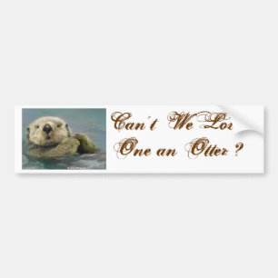Otter Bumpersticker