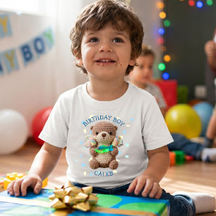 Otter & Candy Thema Verjaardagsjongen Gepersonalis Kinder Shirts