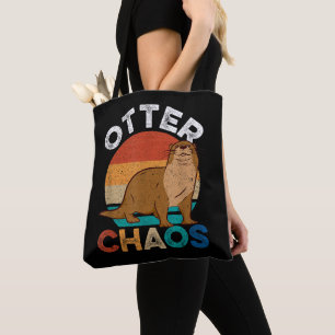 Otter Chaos Voor Mannen Vrouwen Schattige Otter Li Draagtas