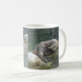 Otter de la rivière North American #2 Mug (Devant droit)