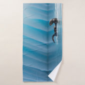 Otter de mer joueuse (Serviette de bain)