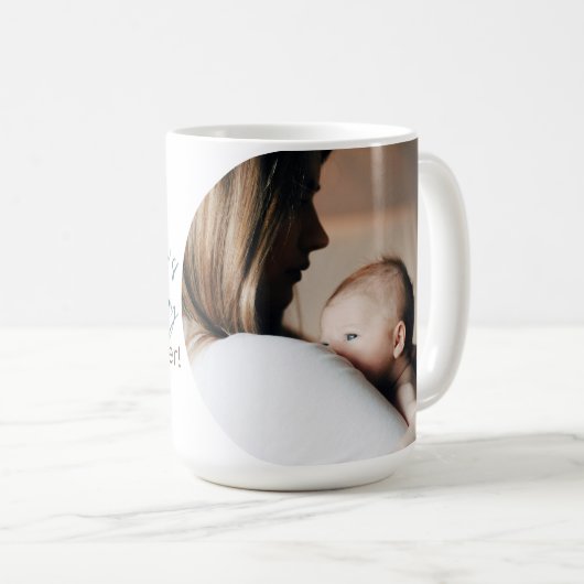 Otter en Baby, Onze eerste Moederdag Samen Koffiemok (Voorkant rechts)