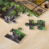 Otter fotocollage, puzzel legpuzzel (Zijkant)