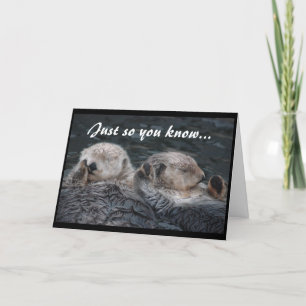 Otter Friends Kaart