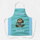 Otter, gewoon Chillin' Schort (Voorkant)