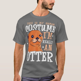 Otter Gift for Zee Otter Ferret Fish otter Animal T-shirt